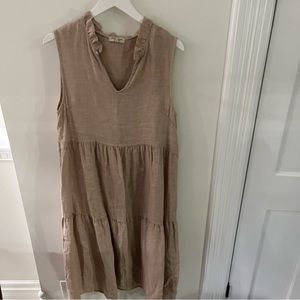 Linen Dress Large